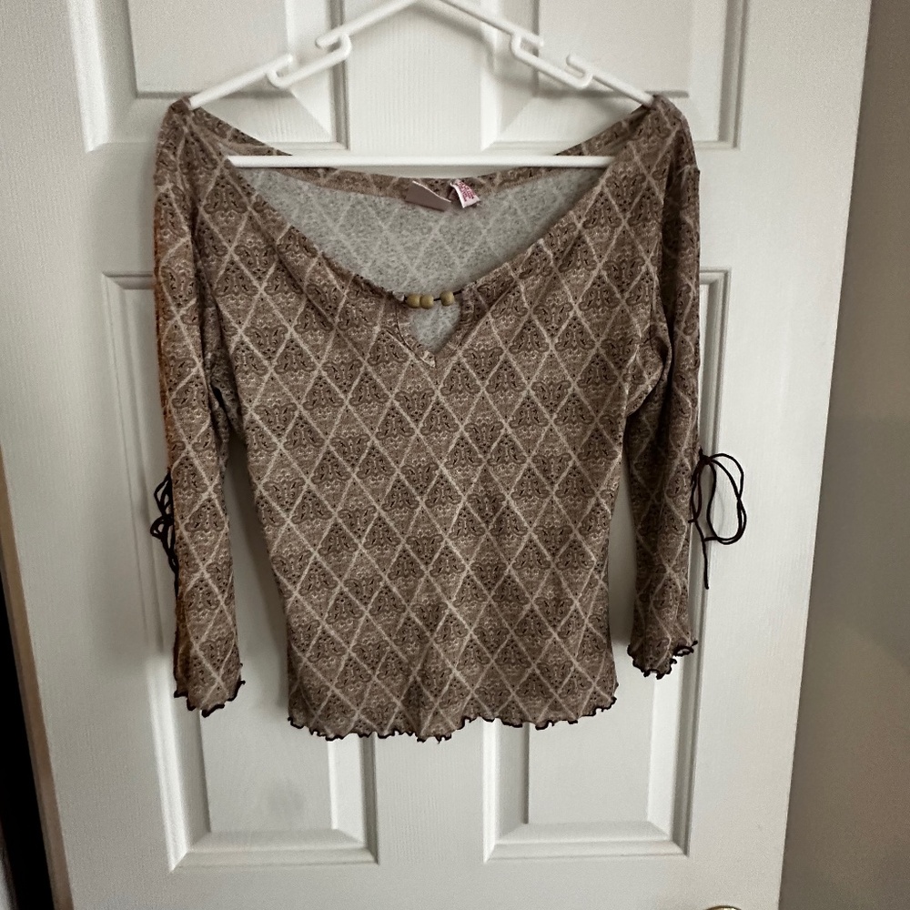 Paisley print blouse